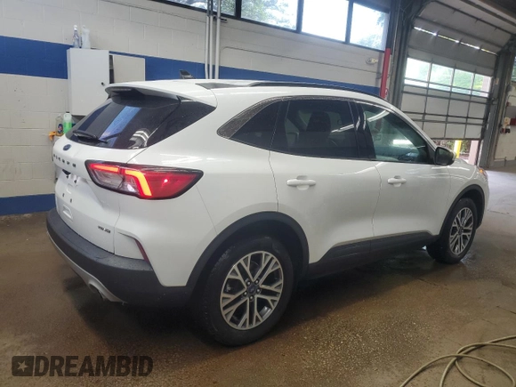 2021 Ford Escape SEL with VIN 1FMCU9H6XMUA56729, listed as a Copart auction lot 64409915 with 112,609 mi miles and Clean title. Bid and sale history available at DreamBid. Image 3.