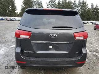2018 Kia Sedona EX with VIN KNDMC5C13J6390021, listed as a Copart auction lot 43594355 with 101,305 mi miles and Salvage Title. Bid and sale history available at carsss.com. Image 6.