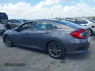 2021 Honda Civic Sedan EX with VIN 19XFC1F34ME001481, listed as a IAAI auction lot 41943440 with 35,851 mi miles. Bid and sale history available at carsss.com. Image 14.