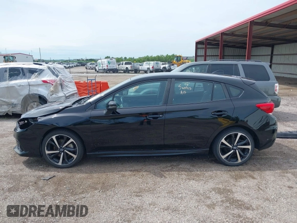 2021 Subaru Impreza Special Sports with VIN 4S3GTAJ61M1707171, listed as a IAAI auction lot 42508798 with 55,932 mi miles and . Bid and sale history available at DreamBid. Image 15.