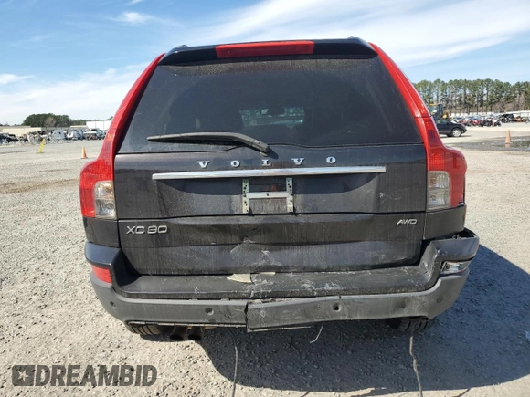 2012 Volvo XC90 with VIN YV4952CZXC1625144, listed as a Copart auction lot 45849845 with 226,621 mi miles and Salvage Title. Bid and sale history available at carsss.com. Image 6.