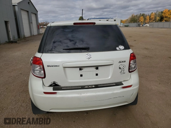 2009 Suzuki SX4 with VIN JS2YA411895100156, listed as a Copart auction lot 77779704 with 235,846 mi miles and Salvage Title. Bid and sale history available at carsss.com. Image 5.