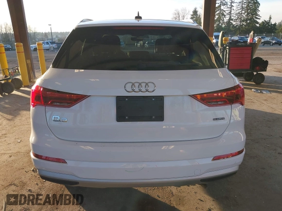 2021 Audi Q3 Premium with VIN WA1AUCF37M1087692, listed as a IAAI auction lot 41277380 with 66,039 mi miles and . Bid and sale history available at DreamBid. Image 17.
