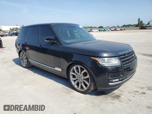 2014 Land Rover Range Rover Supercharged with VIN SALGS2EF7EA126450, listed as a Copart auction lot 57615285 with 116,052 mi miles and Clean title. Bid and sale history available at DreamBid. Image 4.