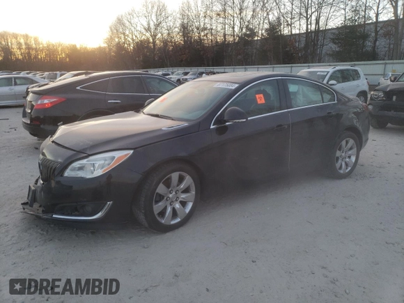 2017 Buick Regal with VIN 2G4GM5EX9H9114646, listed as a Copart auction lot 87175084 with 0 mi miles and Salvage Title. Bid and sale history available at carsss.com. Image 1.