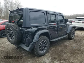 2021 Jeep Wrangler Unlimited Sport S z VIN 1C4HJXDGXMW583129, wystawiony jako Copart lot #51459955 z przebiegiem 63 929 mil mil oraz Szkoda całkowita • Salvage title. Historia ofert i sprzedaży dostępna na DreamBid. Obrazek 3.