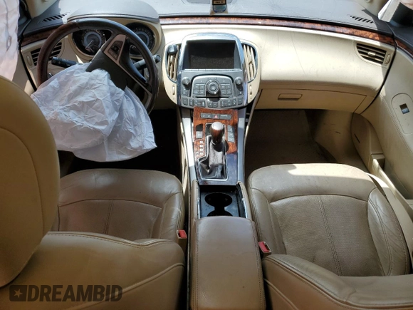 2013 Buick LaCrosse Premium 2 with VIN 1G4GH5G32DF245532, listed as a Copart auction lot 58662985 with Not provided miles and Salvage title. Bid and sale history available at DreamBid. Image 8.