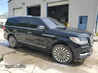 2019 Lincoln Navigator Reserve with VIN 5LMJJ2LT8KEL23973, listed as a Copart auction lot 46365205 with 0 mi miles and Salvage Title. Bid and sale history available at carsss.com. Image 4.
