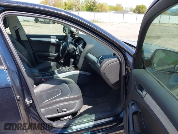2009 Audi A4 2.0T Prem with VIN WAULF78K49N031985, listed as a IAAI auction lot 42096282 with 104,829 mi miles. Bid and sale history available at carsss.com. Image 5.