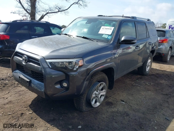 2022 Toyota 4Runner SR5 Premium with VIN JTENU5JR3N6062156, listed as a IAAI auction lot 41705930 with 25,445 mi miles. Bid and sale history available at carsss.com. Image 17.