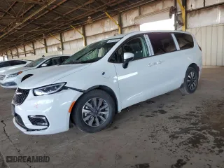 2023 Chrysler Pacifica Hybrid Touring L with VIN 2C4RC1L7XPR554353, listed as a Copart auction lot 89312525 with 41,951 mi miles and Non Repairable. Bid and sale history available at carsss.com. Image 1.