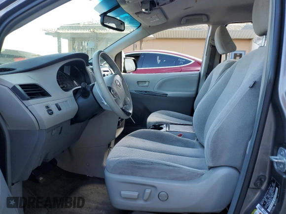 2013 Toyota Sienna LE AAS with VIN 5TDKK3DC0DS404489, listed as a Copart auction lot 56990105 with Not provided miles and Salvage title. Bid and sale history available at DreamBid. Image 7.