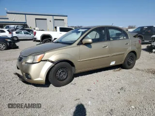 2011 Kia Rio LX with VIN KNADH4A3XB6917261, listed as a Copart auction lot 46685865 with 178,506 mi miles and Salvage Title. Bid and sale history available at carsss.com. Image 1.