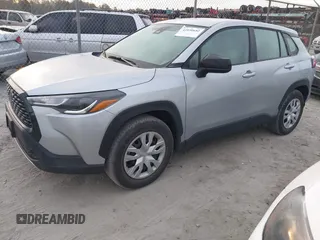 2022 Toyota Corolla Cross L with VIN 7MUAAABG4NV002202, listed as a IAAI auction lot 41890682 with 35,845 mi miles and . Bid and sale history available at DreamBid. Image 18.