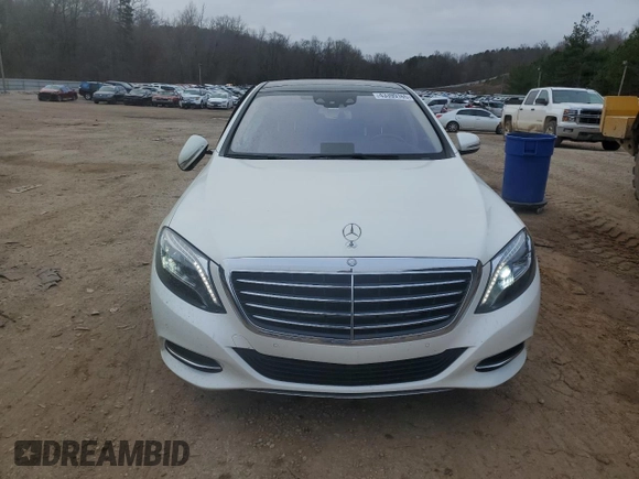 2017 Mercedes-Benz S 550 with VIN WDDUG8CB2HA318206, listed as a Copart auction lot 43399165 with 64,650 mi miles and Salvage Title. Bid and sale history available at carsss.com. Image 5.