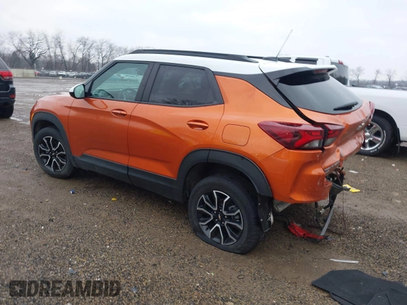 2023 Chevrolet TrailBlazer ACTIV with VIN KL79MSSLXPB127820, listed as a IAAI auction lot 41656416 with 31,517 mi miles and . Bid and sale history available at DreamBid. Image 3.