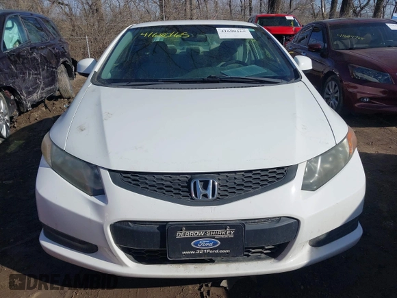 2012 Honda Civic Cpe LX with VIN 2HGFG3B54CH564669, listed as a IAAI auction lot 41680165 with 82,502 mi miles. Bid and sale history available at carsss.com. Image 13.