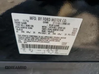 2017 Ford Explorer XLT with VIN 1FM5K7DH4HGB26627, listed as a Copart auction lot 62708745 with 103,367 mi miles and Clean title. Bid and sale history available at DreamBid. Image 13.