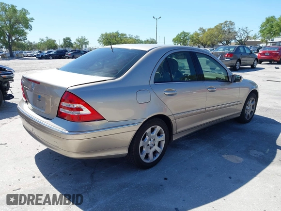2005 Mercedes-Benz C 240 with VIN WDBRF61J65A656719, listed as a IAAI auction lot 41818972 with 64,957 mi miles and . Bid and sale history available at DreamBid. Image 4.