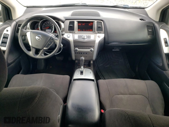 2013 Nissan Murano S with VIN JN8AZ1MU0DW211042, listed as a Copart auction lot 73593734 with 111,107 mi miles and Salvage Title. Bid and sale history available at carsss.com. Image 8.