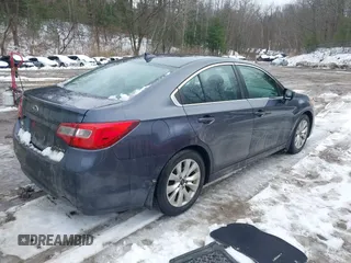 2017 Subaru Legacy Premium with VIN 4S3BNAD68H3066627, listed as a IAAI auction lot 41068153 with 123,380 mi miles. Bid and sale history available at carsss.com. Image 4.
