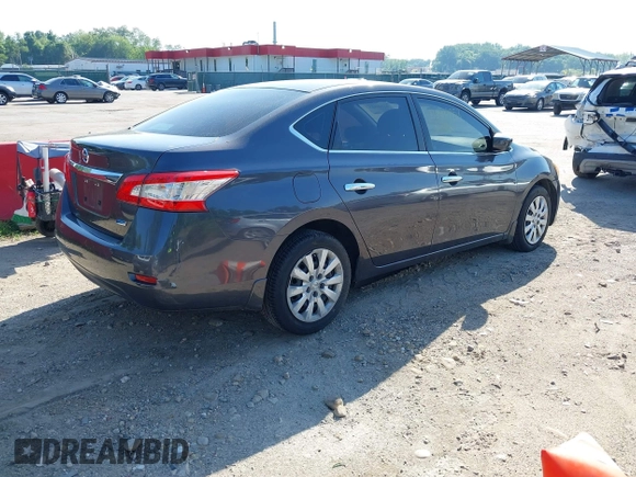 2013 Nissan Sentra FE+ S with VIN 3N1AB7AP1DL742969, listed as a IAAI auction lot 42249953 with 122,512 mi miles and . Bid and sale history available at DreamBid. Image 4.