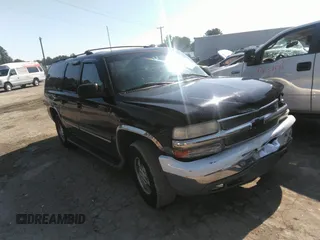 2001 Chevrolet Suburban LS z VIN 3GNFK16T51G153120, wystawiony jako IAAI lot #42640351 z przebiegiem 248 126 mil mil oraz . Historia ofert i sprzedaży dostępna na DreamBid. Obrazek 1.