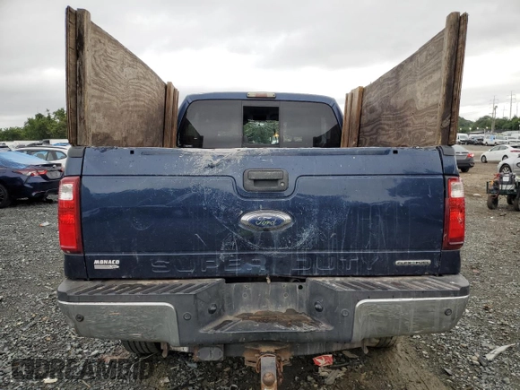 2013 Ford F-350 XL with VIN 1FT8X3B67DEA77863, listed as a Copart auction lot 66240574 with 189,210 mi miles and Salvage title. Bid and sale history available at DreamBid. Image 6.