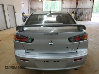 2014 Mitsubishi Lancer GT with VIN JA32U8FW5EU003241, listed as a Copart auction lot 53331615 with 80,913 mi miles and Salvage Title. Bid and sale history available at DreamBid. Image 6.