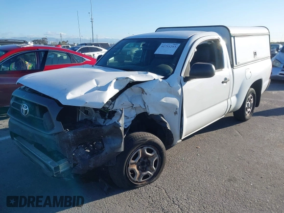 2014 Toyota Tacoma with VIN 5TFNX4CN6EX032823, listed as a IAAI auction lot 41711243 with 141,201 mi miles and . Bid and sale history available at DreamBid. Image 2.