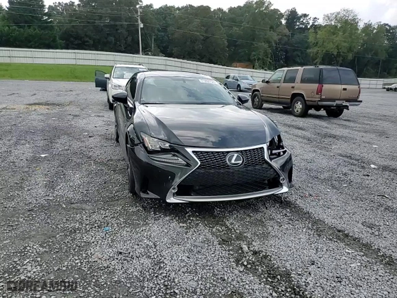 2017 Lexus RC with VIN JTHHE5BC8H5015755, listed as a Copart auction lot 71260724 with 70,238 mi miles and Salvage Title. Bid and sale history available at carsss.com. Image 11.