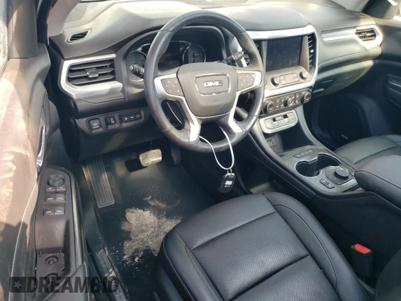 2022 GMC Acadia SLT with VIN 1GKKNML46NZ163078, listed as a Copart auction lot 39393714 with 16,535 mi miles and Salvage Title. Bid and sale history available at carsss.com. Image 8.
