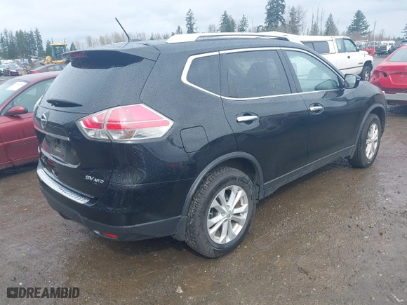 2016 Nissan Rogue S with VIN JN8AT2MV9GW151086, listed as a IAAI auction lot 41911942 with 41,381 mi miles. Bid and sale history available at carsss.com. Image 4.