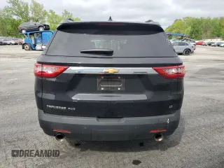 2021 Chevrolet Traverse LT Cloth z VIN 1GNEVGKW0MJ200126, wystawiony jako Copart lot #57450295 z przebiegiem 44 336 mil mil oraz Szkoda całkowita • Salvage title. Historia ofert i sprzedaży dostępna na DreamBid. Obrazek 6.