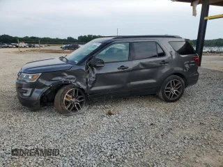 2017 Ford Explorer Sport with VIN 1FM5K8GT5HGD36420, listed as a Copart auction lot 57654015 with 122,804 mi miles and Salvage title. Bid and sale history available at DreamBid. Image 1.