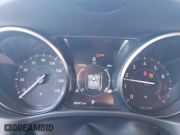 2017 Jaguar XE 35t Premium with VIN SAJAD4BV5HA970314, listed as a Copart auction lot 52643465 with 84,911 mi miles and Salvage Title. Bid and sale history available at DreamBid. Image 9.