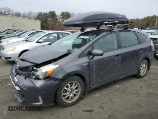 2015 Toyota Prius Two with VIN JTDZN3EU0FJ033668, listed as a Copart auction lot 47762475 with 349,425 mi miles and Salvage Title. Bid and sale history available at DreamBid. Image 1.