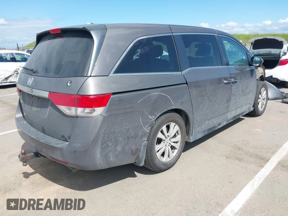 2016 Honda Odyssey EX-L with VIN 5FNRL5H62GB124335, listed as a IAAI auction lot 41910722 with 173,250 mi miles. Bid and sale history available at carsss.com. Image 4.