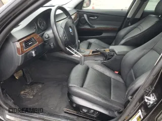 2009 BMW 3 Series 328i with VIN WBAPH77549NM31598, listed as a Copart auction lot 56257745 with 102,495 mi miles and Salvage title. Bid and sale history available at DreamBid. Image 7.
