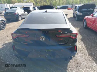 2023 Acura TLX Type S with VIN 19UUB7F91PA004042, listed as a IAAI auction lot 42098946 with Not Provided miles and . Bid and sale history available at carsss.com. Image 16.