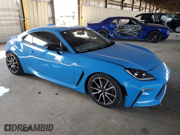2023 Toyota GR86 with VIN JF1ZNBC13P8750048, listed as a Copart auction lot 67334774 with 35,653 mi miles and Salvage Title. Bid and sale history available at carsss.com. Image 4.