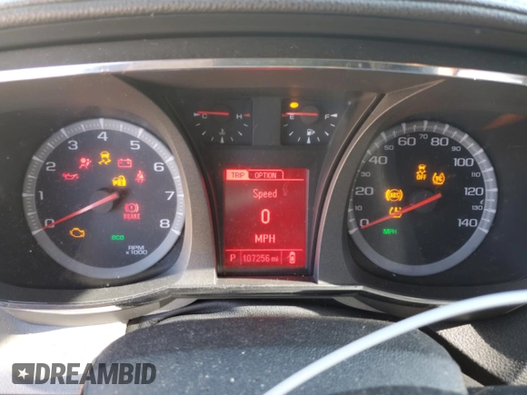 2017 GMC Terrain SLT z VIN 2GKALPEK2H6304341, wystawiony jako Copart lot #55563395 z przebiegiem 107 256 mil mil oraz Szkoda całkowita • Salvage title. Historia ofert i sprzedaży dostępna na DreamBid. Obrazek 9.