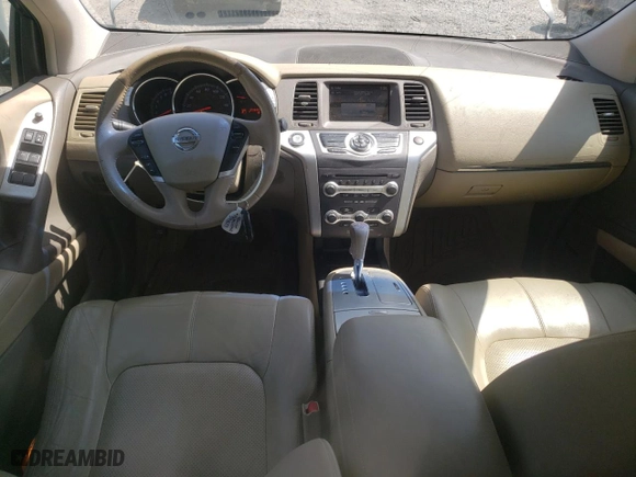2010 Nissan Murano S with VIN JN8AZ1MU8AW018438, listed as a Copart auction lot 51287815 with 103,695 mi miles and Salvage Title. Bid and sale history available at carsss.com. Image 8.
