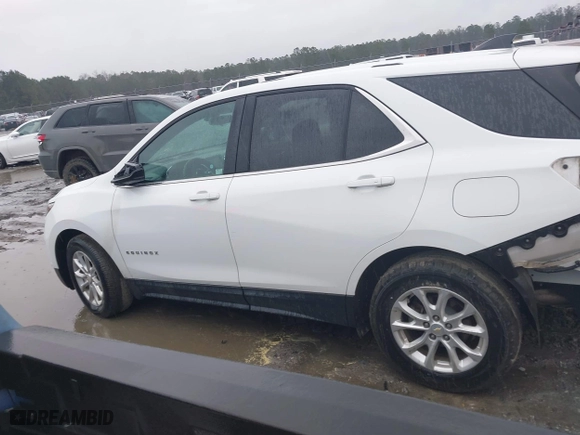 2018 Chevrolet Equinox LT with VIN 2GNAXJEV7J6193919, listed as a IAAI auction lot 41609954 with 107,087 mi miles. Bid and sale history available at carsss.com. Image 14.