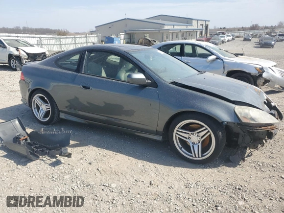 2005 Acura RSX Type-S with VIN JH4DC53035S017337, listed as a Copart auction lot 49304715 with 143,169 mi miles and Salvage Title. Bid and sale history available at carsss.com. Image 4.