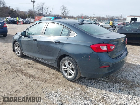 2017 Chevrolet Cruze LT with VIN 1G1BE5SM9H7280682, listed as a IAAI auction lot 41861445 with 129,873 mi miles and . Bid and sale history available at DreamBid. Image 3.