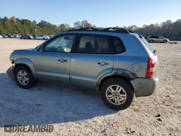 2006 Hyundai Tucson GLS with VIN KM8JN12D56U350295, listed as a Copart auction lot 77243594 with 192,335 mi miles and Salvage Title. Bid and sale history available at carsss.com. Image 2.