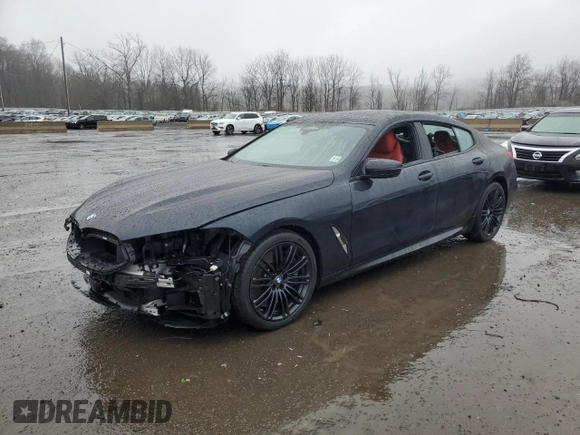 2023 BMW 8 Series M850i z VIN WBAGV8C0XPCK94037, wystawiony jako Copart lot #51156675 z przebiegiem Nie podano mil oraz Szkoda całkowita • Salvage title. Historia ofert i sprzedaży dostępna na DreamBid. Obrazek 1.