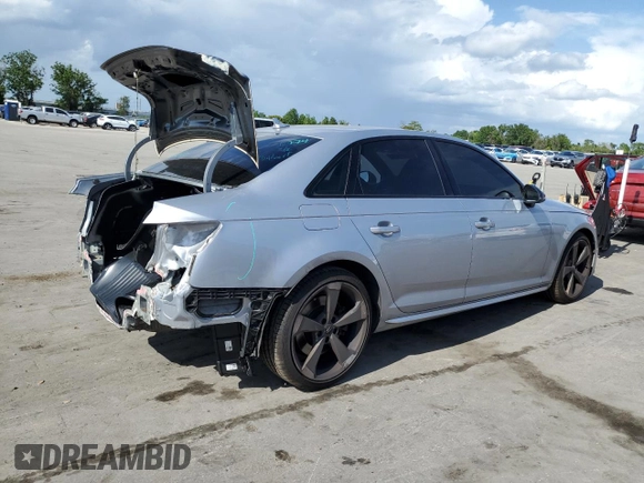 2019 Audi S4 Premium Plus with VIN WAUB4AF44KA079065, listed as a Copart auction lot 49865473 with 65,306 mi miles. Bid and sale history available at carsss.com. Image 3.