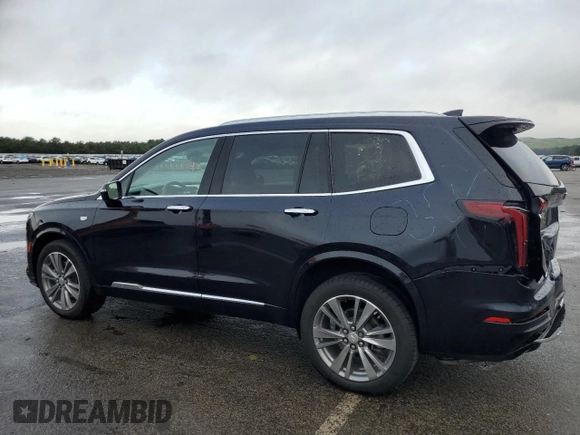 2022 Cadillac XT6 Premium Luxury with VIN 1GYKPDRS1NZ118166, listed as a Copart auction lot 67482984 with 24,980 mi miles and Salvage Title. Bid and sale history available at carsss.com. Image 2.
